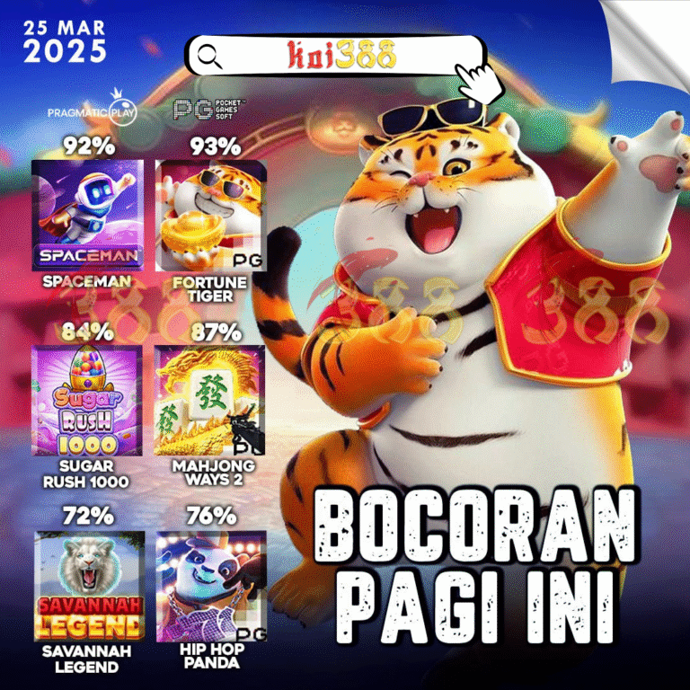 koi388-bocoran-RTP-hari-ini